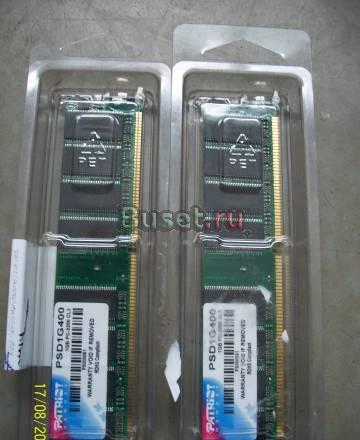 2x ddr dimm 400 Mhz 1 GB(Patriot) Санкт-Петербург