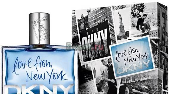 Элитный парфюм подарок dkny love from  york Москва