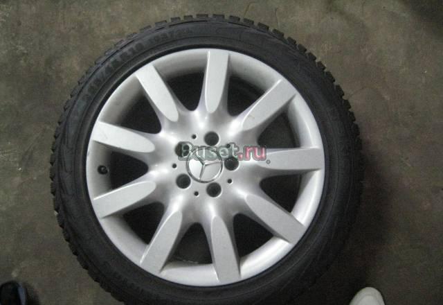 Литые диски с зимней резиной 225/45 R18 Москва