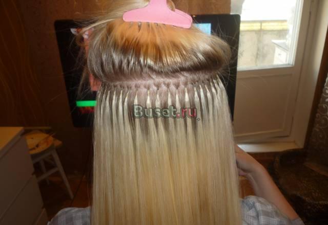 Наращивание отборных славянских волос Акция Москва