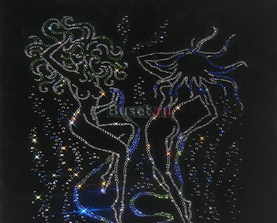 Картина из кристаллов Swarovski "Морские нимфы" Москва