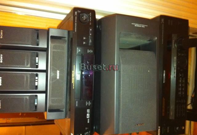 Cистема sony с колонками и усилителем Москва