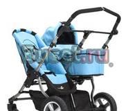 Очень стильная коляска для двойни Серпухов