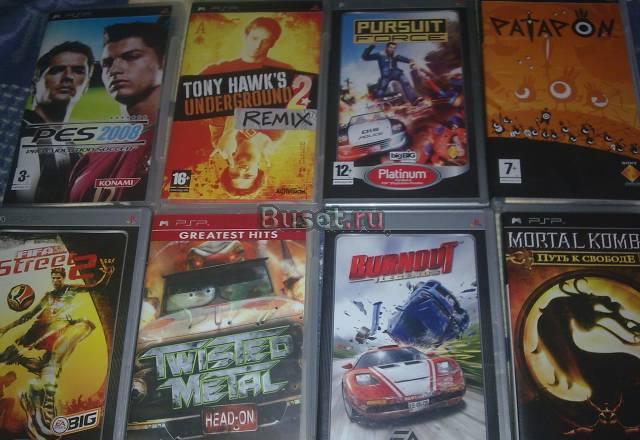 8 дисков для PSP(UMD) Москва