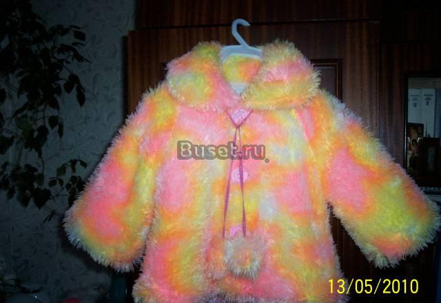 Легкая шубка (весна-осень) на 2-3 года Санкт-Петербург