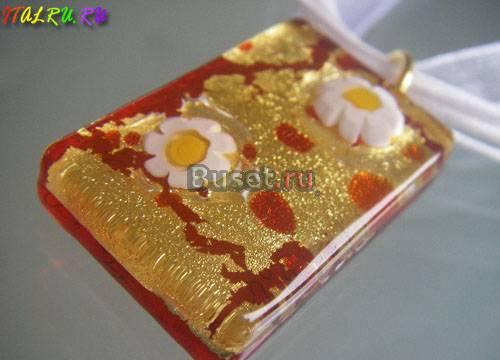 Ювелирные украшения из Муранского стекла Италия Москва