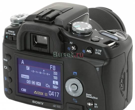 Sony Alpha A-100 kit Москва