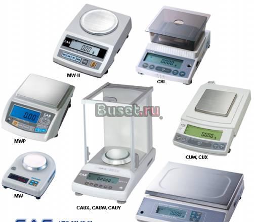 Аналитические и лабораторные весы CAS Москва