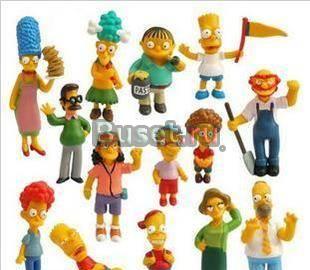 Фигурки Simpsons (Симпсоны) 14 штук Санкт-Петербург