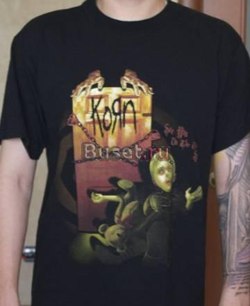 Футболка Korn See you on the other side Москва