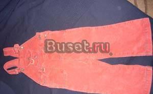 Вельветовый полукомбез Санкт-Петербург