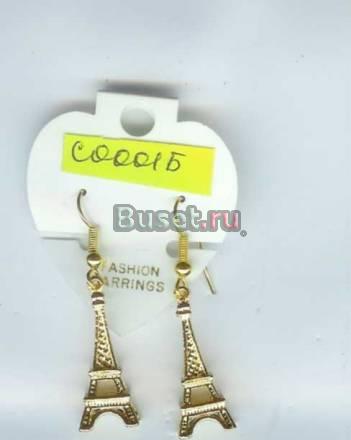 Серьги С0001Б(3) Москва