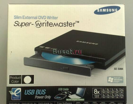 Привод dvdrw Samsung SE-S084 White Москва