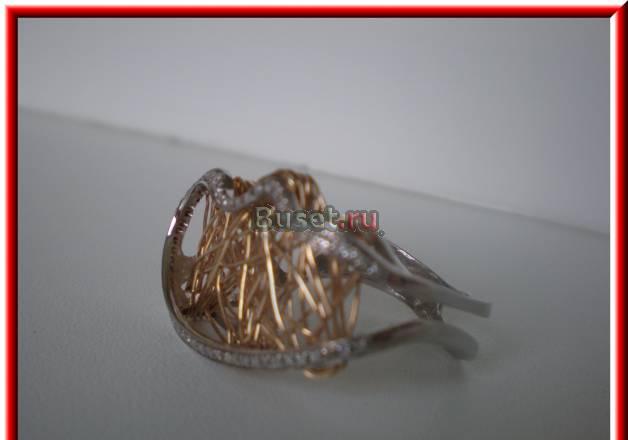 Оптовая цена Новое кольцо, золото бриллианты Москва