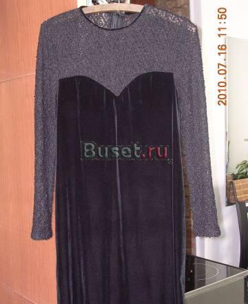 Платье  стрейч-бархат Красноярск