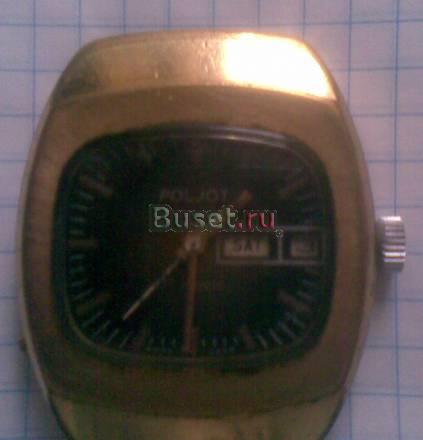 Часы poljot(полёт) СССР 1970г.позолота Москва
