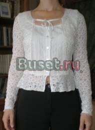 Блузка нарядная (гипюр-стрейч) р.44-46. Торг Санкт-Петербург