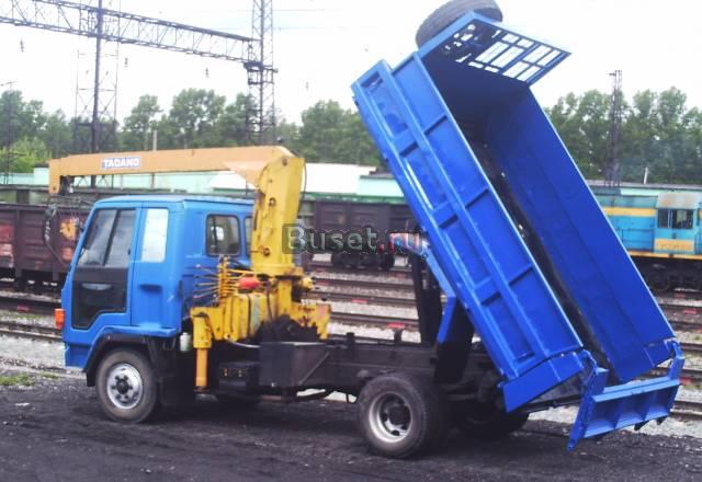 Исузу Форвард 5т.Самосвал с краном Тадано 3т.,8.5м Новокузнецк