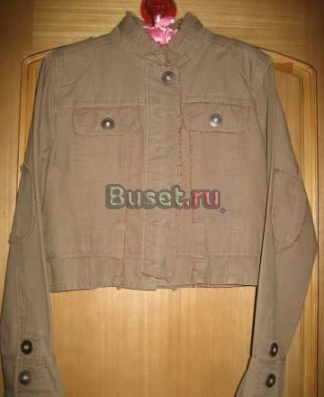 Курточка джинсовая с длинным рукавом Москва