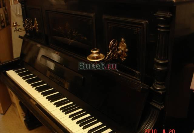 Продается старинное немецкое фортепиано Hermann He Москва