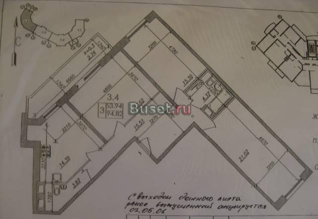 3-х комнатная квартира в "Новом созвездии" Санкт-Петербург