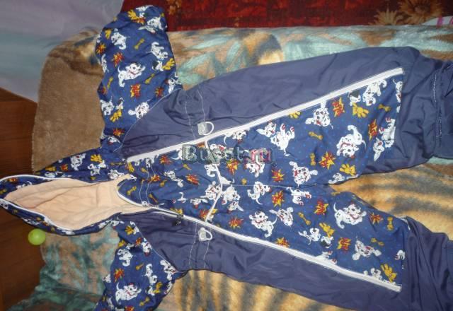 Комбенизон синего цвета очень тёплый Санкт-Петербург