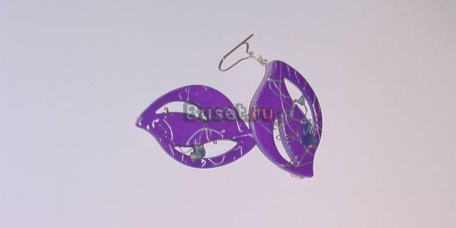 Серьги "Ночь" Москва