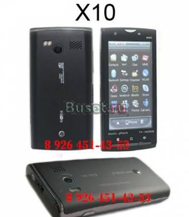 Нoвинка Sony Ericsson Х10 экран 3.8" Москва