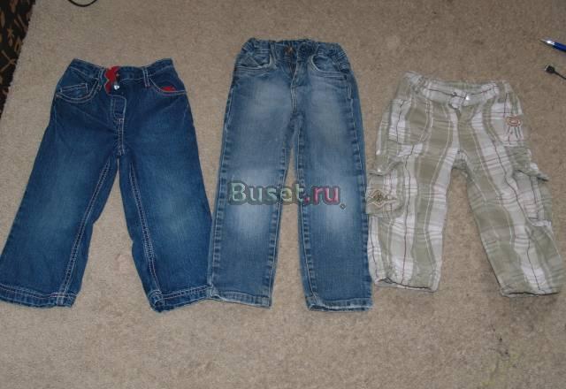 Джинсы zara, george и фирменные брючки 92-98 Москва