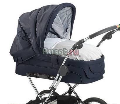 Новая коляска Teutonia Elegance 2010 синий цвет Москва