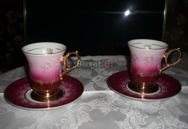 Кофейная пара Karlovarsky Porсelan - Thun (Чехия) Москва