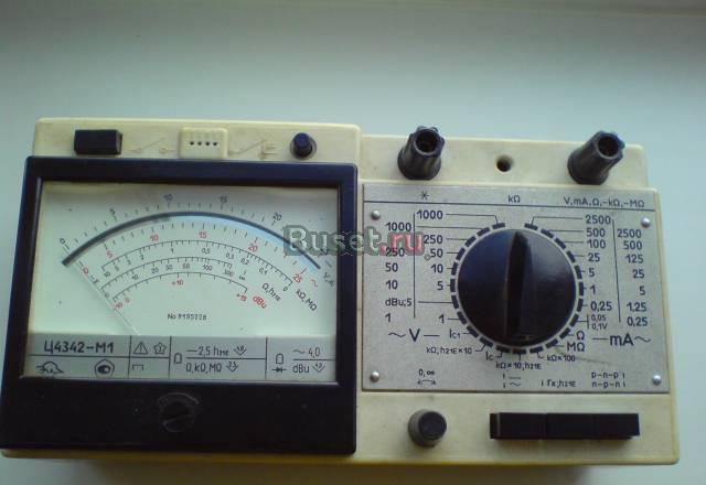 Тестер Ц4342-1М Москва