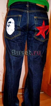 APE (Широкие джинсы) Москва