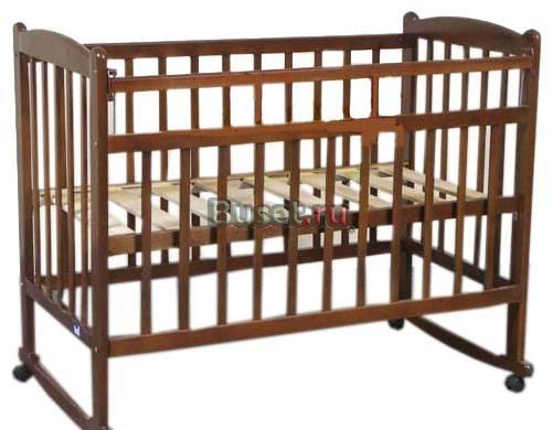 Кроватка детская деревянная + матрац Москва