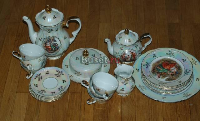 Сервиз фарфоровый Мадонна Гдр 60х-70х, фирма Kahla Москва