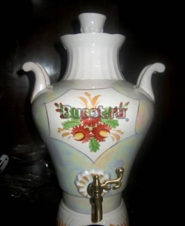 Керамический электрический самовар Москва