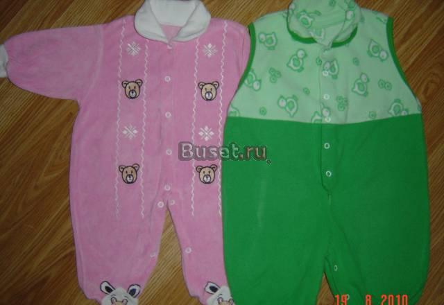 Красивая тёплая одежда на р. 68-80 Санкт-Петербург