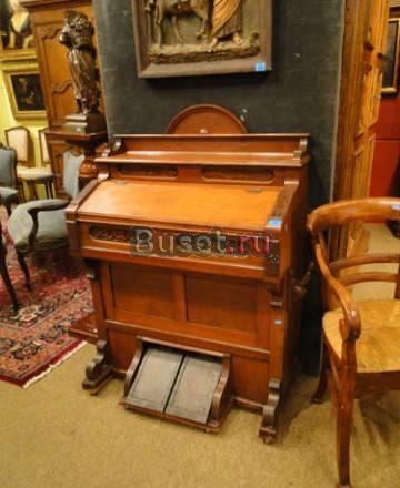 Фисгармония из красного дерева, конец 19 века Москва