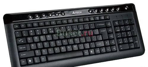 Клавиатура чёрная A4Tech KL-40 Black PS/2 Санкт-Петербург