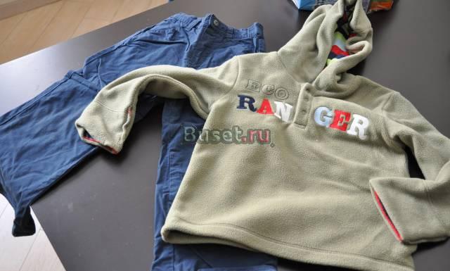 Утепленные брчки и флисовая кофта Москва