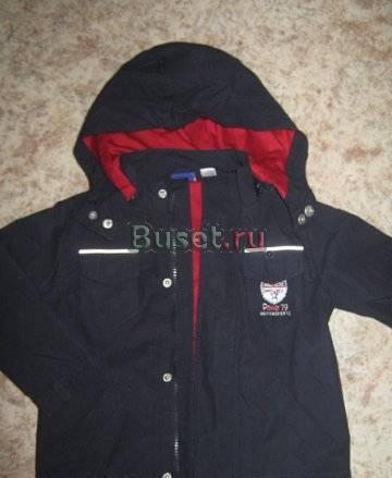 Ветровка на трикотажной подкладке р.110/116 Санкт-Петербург