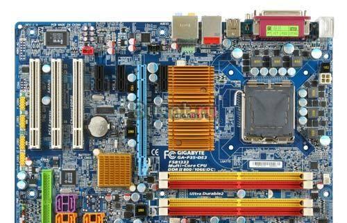 Gigabyte s-775 GA-P35-DS3 rev.1.0  35 чипсет Москва
