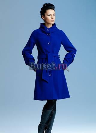Синее пальто от Dimma fashion studio Москва