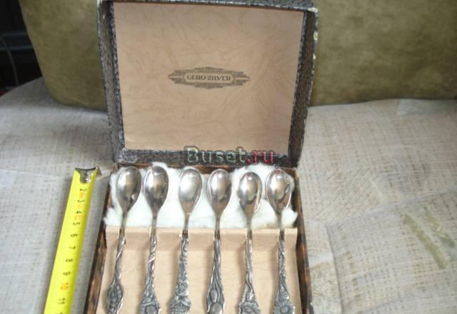 Ложки посеребряные Москва