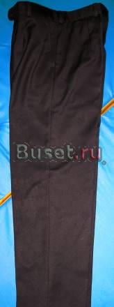 Брюки черные для мальчика (школьные) утепленные Москва