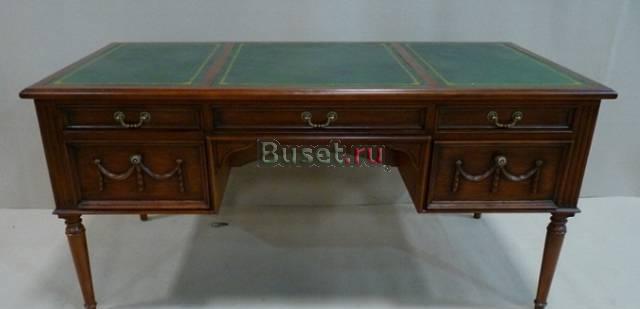 Стол рабочий из красного дерева Москва