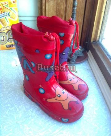 Сапожки резин.(Антилопа) плащик - всё за 500 Санкт-Петербург