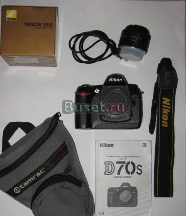 Зеркальный фотоаппарат Nikon D70 (s) Санкт-Петербург