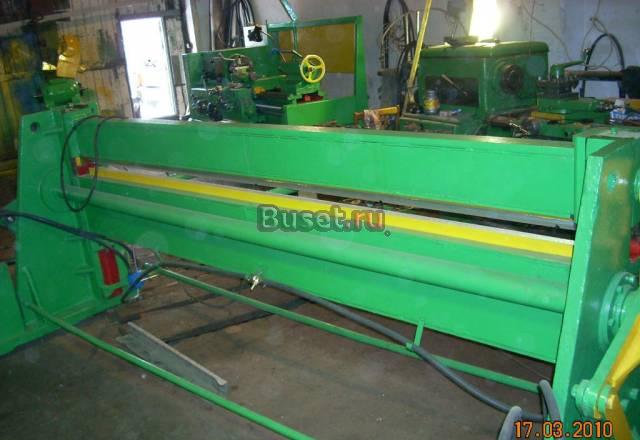 Листогиб лгсп-27 пневматический, 1,5х2700мм, 90гв Челябинск