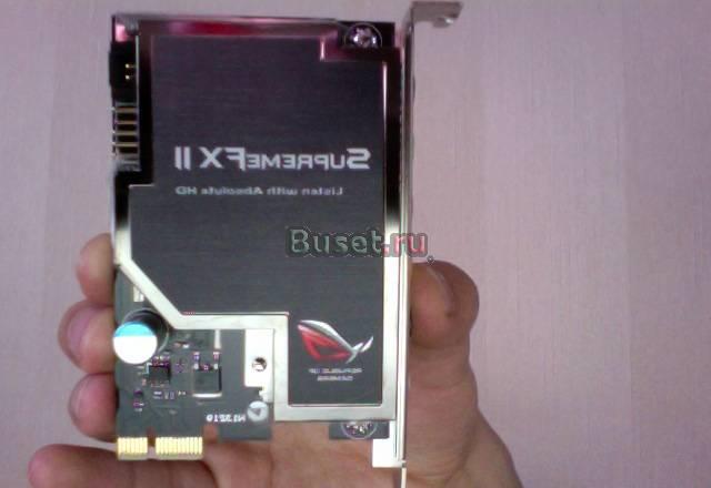 Звуковая карта Asus SupremeFX II Воронеж